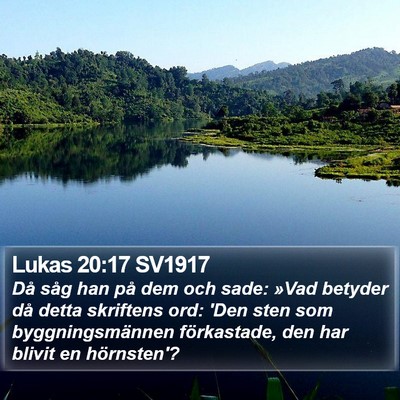 Lukas 20:17 SV1917 Bible Verse Image