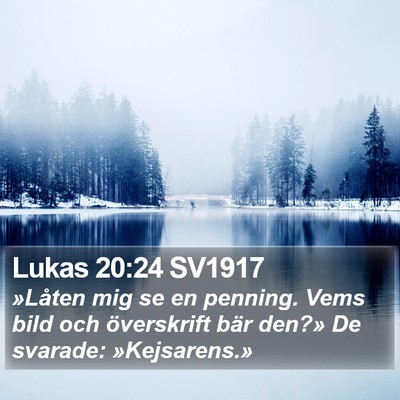 Lukas 20:24 SV1917 Bible Verse Image