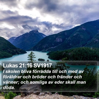 Lukas 21:16 SV1917 Bible Verse Image