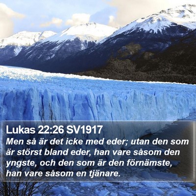 Lukas 22:26 SV1917 Bible Verse Image