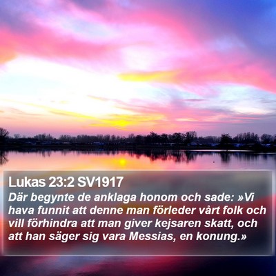 Lukas 23:2 SV1917 Bible Verse Image