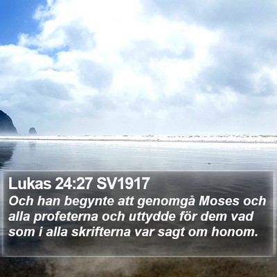 Lukas 24:27 SV1917 Bible Verse Image
