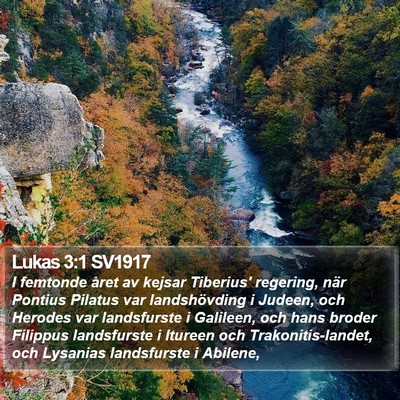 Lukas 3:1 SV1917 Bible Verse Image
