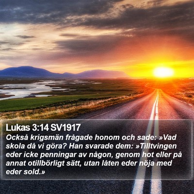Lukas 3:14 SV1917 Bible Verse Image