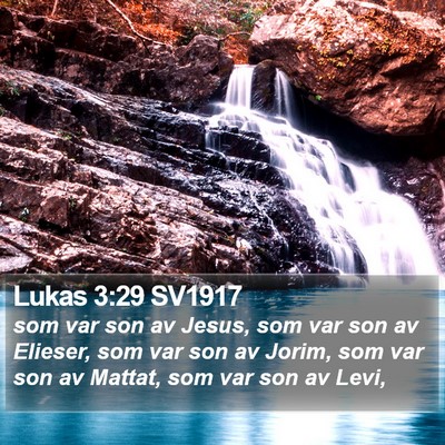 Lukas 3:29 SV1917 Bible Verse Image