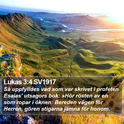 Lukas 3:4 SV1917 Bible Verse Image