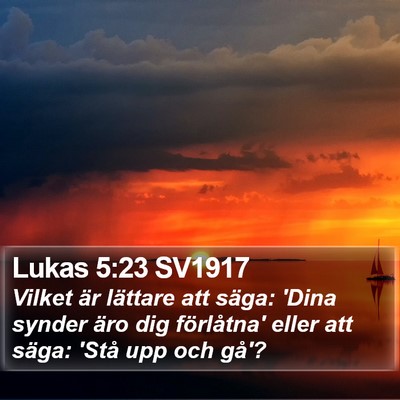 Lukas 5:23 SV1917 Bible Verse Image