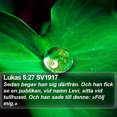 Lukas 5:27 SV1917 Bible Verse Image