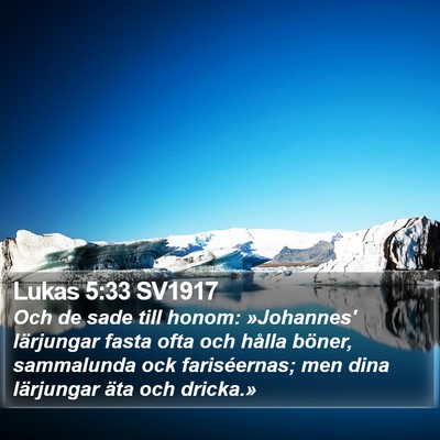 Lukas 5:33 SV1917 Bible Verse Image
