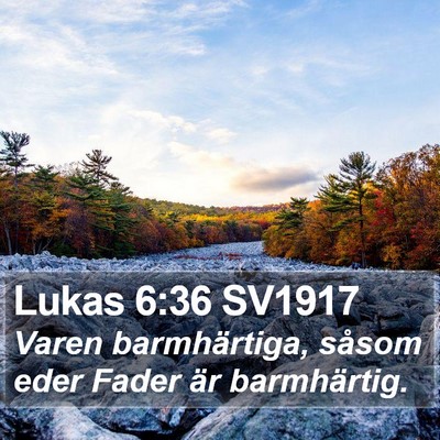 Lukas 6:36 SV1917 Bible Verse Image