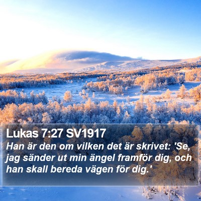 Lukas 7:27 SV1917 Bible Verse Image