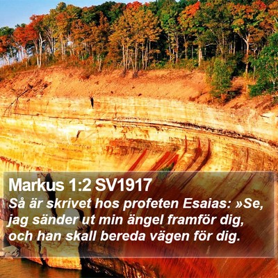 Markus 1:2 SV1917 Bible Verse Image