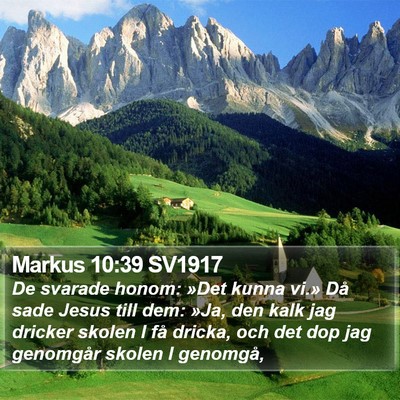 Markus 10:39 SV1917 Bible Verse Image