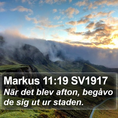 Markus 11:19 SV1917 Bible Verse Image