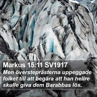 Markus 15:11 SV1917 Bible Verse Image