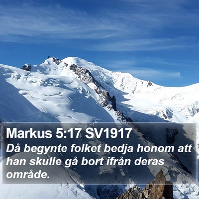 Markus 5:17 SV1917 Bible Verse Image