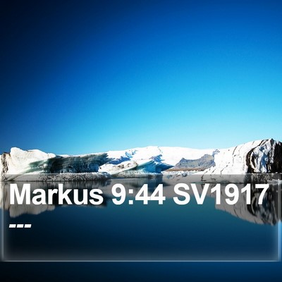 Markus 9:44 SV1917 Bible Verse Image