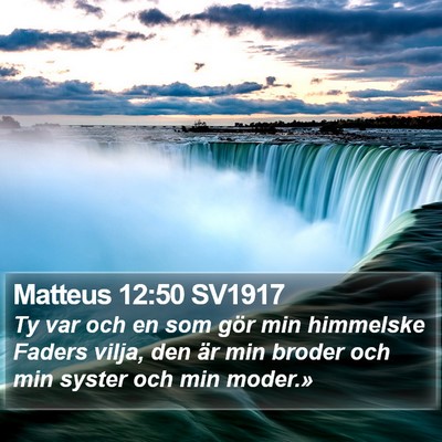 Matteus 12:50 SV1917 Bible Verse Image