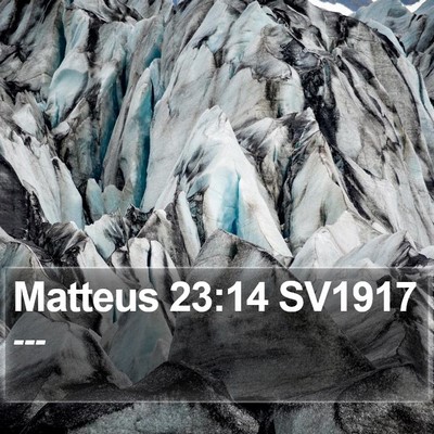Matteus 23:14 SV1917 Bible Verse Image