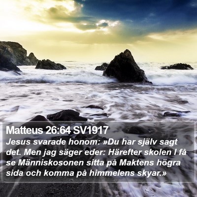 Matteus 26:64 SV1917 Bible Verse Image