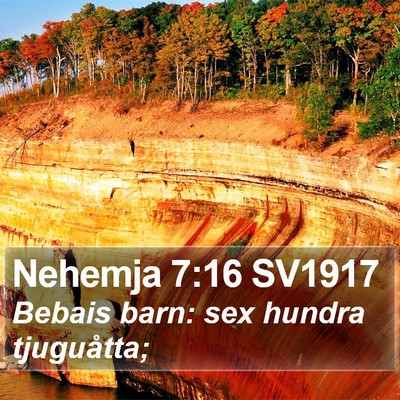 Nehemja 7:16 SV1917 Bible Verse Image
