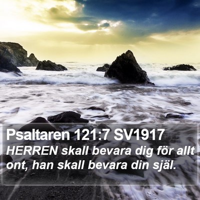 Psaltaren 121:7 SV1917 Bible Verse Image