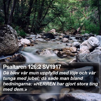 Psaltaren 126:2 SV1917 Bible Verse Image