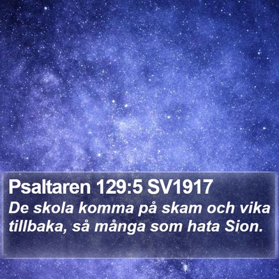 Psaltaren 129:5 SV1917 Bible Verse Image