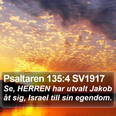Psaltaren 135:4 SV1917 Bible Verse Image