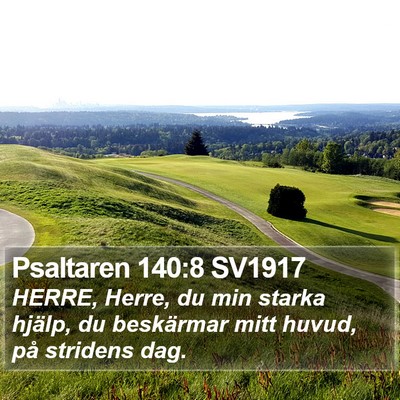 Psaltaren 140:8 SV1917 Bible Verse Image