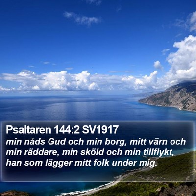 Psaltaren 144:2 SV1917 Bible Verse Image