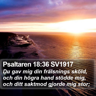 Psaltaren 18:36 SV1917 Bible Verse Image