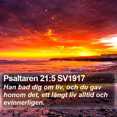 Psaltaren 21:5 SV1917 Bible Verse Image