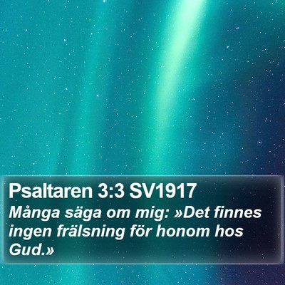 Psaltaren 3:3 SV1917 Bible Verse Image