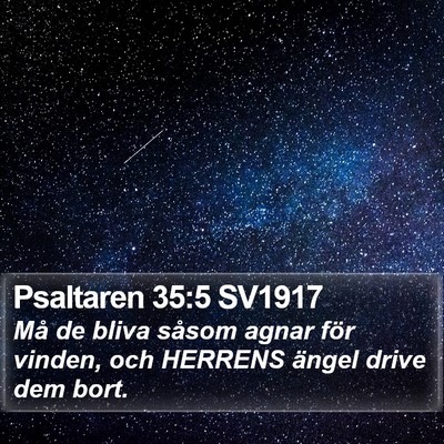 Psaltaren 35:5 SV1917 Bible Verse Image