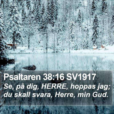 Psaltaren 38:16 SV1917 Bible Verse Image