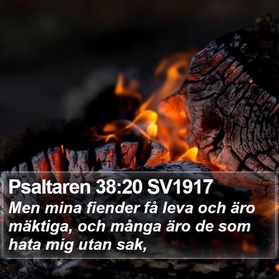 Psaltaren 38:20 SV1917 Bible Verse Image