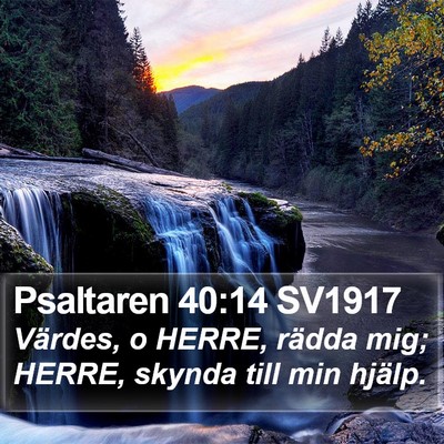 Psaltaren 40:14 SV1917 Bible Verse Image