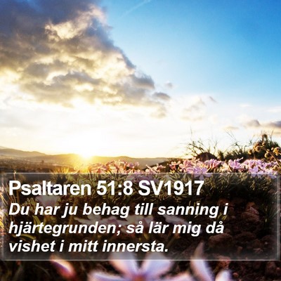 Psaltaren 51:8 SV1917 Bible Verse Image