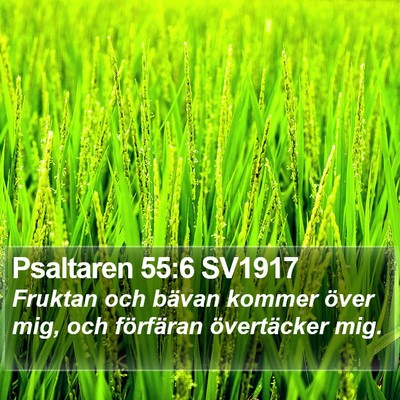 Psaltaren 55:6 SV1917 Bible Verse Image