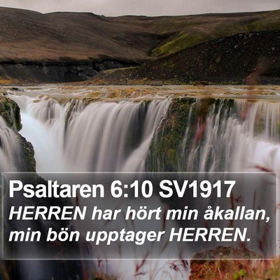 Psaltaren 6:10 SV1917 Bible Verse Image