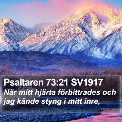 Psaltaren 73:21 SV1917 Bible Verse Image