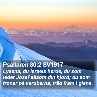 Psaltaren 80:2 SV1917 Bible Verse Image