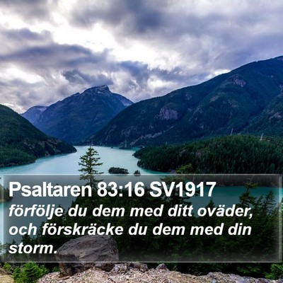 Psaltaren 83:16 SV1917 Bible Verse Image