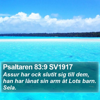 Psaltaren 83:9 SV1917 Bible Verse Image