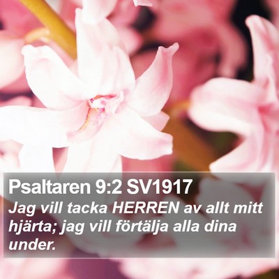 Psaltaren 9:2 SV1917 Bible Verse Image