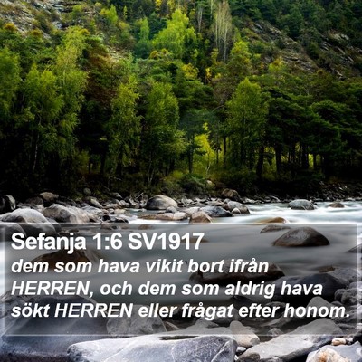 Sefanja 1:6 SV1917 Bible Verse Image