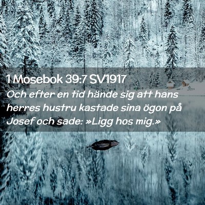 Picture 02 - 1 Mosebok 39:7 SV1917 - Och efter en tid hände sig att hans herres - Bible Verse Picture