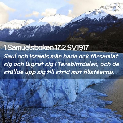 Picture 02 - 1 Samuelsboken 17:2 SV1917 - Saul och Israels män hade ock församlat sig och - Bible Verse Picture