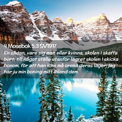 Picture 02 - 4 Mosebok 5:3 SV1917 - En sådan, vare sig man eller kvinna, skolen I - Bible Verse Picture